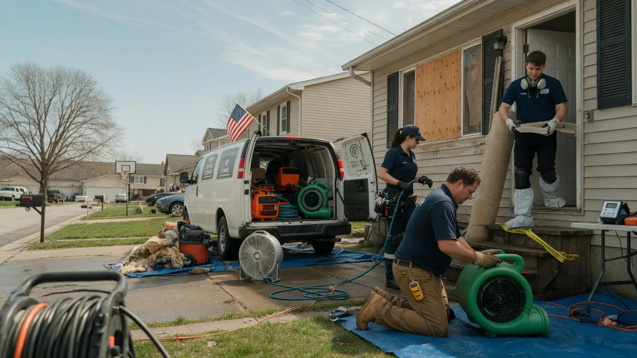 Water Damage Restoration in Loganville, WI near me